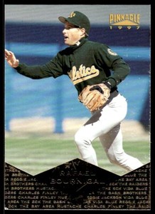 1997 Pinnacle Rafael Bournigal Oakland Athletics #148