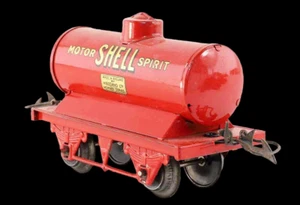 Train O HORNBY TANK WAGON Motor SHELL Spirit / jouet ancien antique toy - Picture 1 of 7