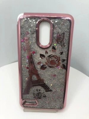 Funda Carcasa Torre Eiffel Para LG Stylo 3 y Stylo 3 Plus 3+ Brillo Arenas Movibles Foto 1 de 4