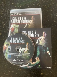 Sherlock Holmes: Crimes & Punishments (Sony PlayStation 3, 2014) Complete Ps3 - Picture 1 of 8