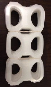 200 Pack Six Pack Ringers (Beer / Soda Cans ) Liquor Plastic 6 Pac Rings NEW - Picture 1 of 1