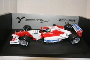 F1, Panasonic Toyota Racing TF103, 2003, C. da Matta, #21, MINICHAMPS, 1/18 - Imagen 1 de 12
