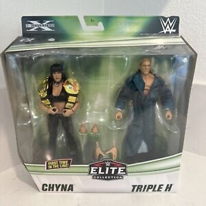 Mattel WWE Elite Triple H and Chyna DX 2 Pack Action Figures