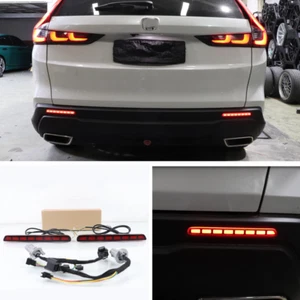 For Honda CR-V CRV 2023-2025 Square LED Rear Fog Light Tail Bumper Light Sets - Picture 1 of 10