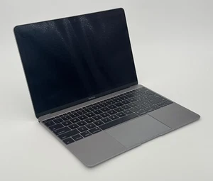 Apple 12" MacBook Retina A1534 2016, 1.1GHz 8G RAM 256GB HD, Space Gray - Afbeelding 1 van 13