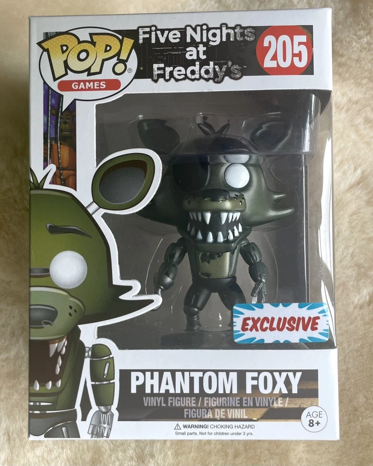 Funko Pop Vinyl Figure Five Night's at Freddy's Phantom Foxy 205