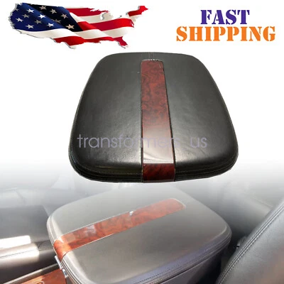 Cubierta de tapa de consola central negra #196 para Cadillac Escalade 2007 2008-2014 Foto 1 de 4