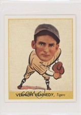 1985 Renata Galasso 1938 Goudey Heads-Up Reprints Vernon Kennedy #256