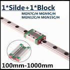 Mini Linear Guide Rail (MGN9C) for Smooth Sliding Printers Sizes 100mm 200mm