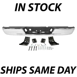 NEW Chrome - Rear Step Bumper Assembly for 2004-2008 Dodge Ram 1500 2500 3500 HD - Picture 1 of 15