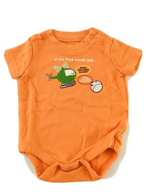 Circo Bebé Recién Nacido Naranja Una Pieza 0 Mos. Foto 1 de 4