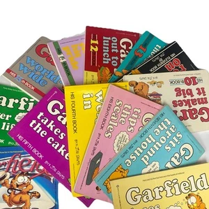 Garfield Jim Davis Comic Book Lot, 13 Books Total, Excellent Condition - Picture 1 of 16