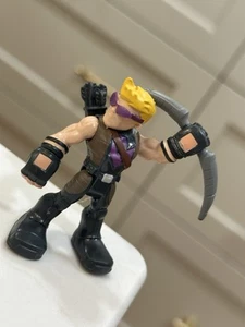 Imaginext Marvel Super Hero Adventures Jungle Squad Hawkeye Toy Action Figure - Picture 1 of 3