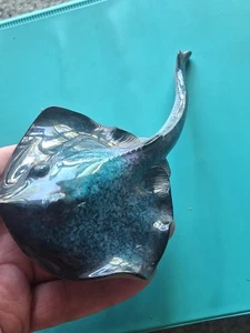 Very Nice Stingray Sculpture Figurine - Picture 1 of 4
