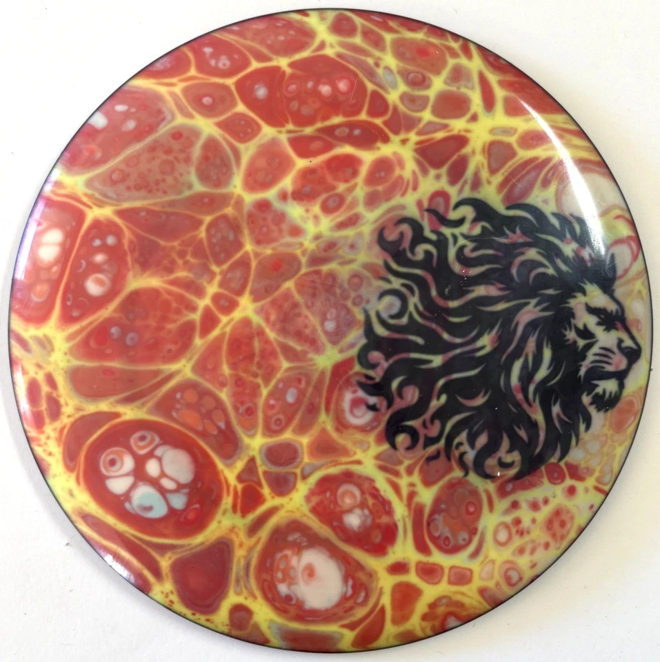 Innova Star Beast Distance Driver 172g Scaled Custom Dye On Both Sides Used - Image 1 of 4