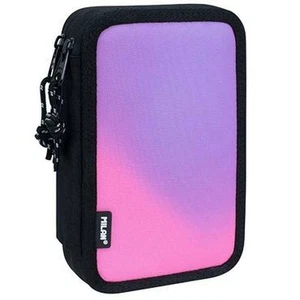 Doppel-Federtasche Milan Sunset Schwarz Rosa 34 Stücke 19,5 x 13 x 5 cm - Bild 1 von 3