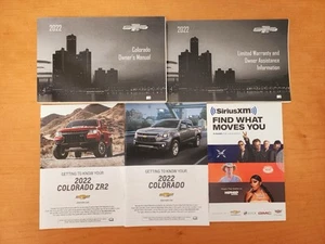 2022 Chevrolet Colorado Owner’s Manual - Complete Set - Picture 1 of 1