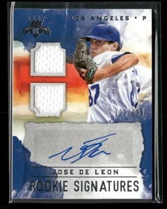 Panini 2017 #RS-JD Jose De Leon Dodgers automático #/299 DK firmas de novato - Imagen 1 de 2