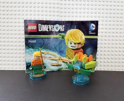 Lego Dimensions Aquaman Fun Pack 71237 DC Comics Trident 100% Completo Foto 1 de 4