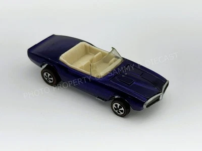 Interior Hot Wheels Redline PERSONALIZADO FIREBIRD púrpura blanco EE. UU. ¡Muy bonito!! Foto 1 de 4