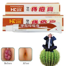 Hua Acne Cream CHINESE HERBAL HEMORRHOIDS CREAM Cortex Health Care (25g)