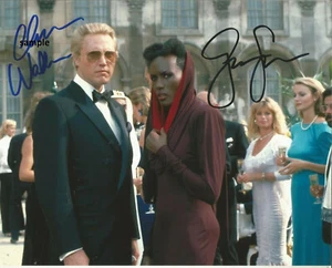 CHRISTOPHER WALKEN GRACE JONES REPRINT PHOTO 8X10 SIGNED AUTOGRAPHED MAN CAVE - Picture 1 of 1