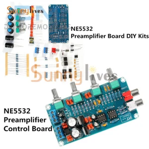 Hágalo usted mismo Kit NE5532 HIFI OP-AMP Preamplificador Volumen EQ Tono Amplificador Placa de Control - Imagen 1 de 25