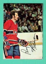 (1) ROBINSON 1977-78 O-PEE-CHEE GLOSSY SQUARE  # 18 CANADIENS INSERT (H1195)