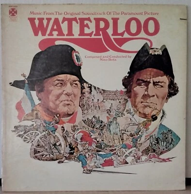 WATERLOO Soundtrack NINO ROTA 1971 PARAMOUNT RECORDS PAS-6003 US LP - Image 1 of 4