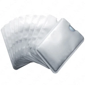 10x RFID Credit Debit ID Card Sleeve Protector Blocking Safety Shield Anti Theft - Picture 1 of 1
