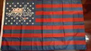 Washington Capitals 3x5 American Flag. US seller. Free shipping within the US!!! - Picture 1 of 3