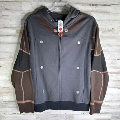 NICKELODEON АВАТАР ЛЕГЕНДА КОРРЫ мужчин размер XL серый косплей толстовка с капюшоном новый - Изображение 1 из 4