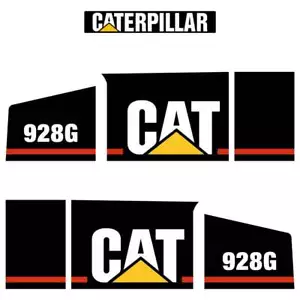 Cat 928G Decals Stickers Repro Kit - Foto 1 di 1
