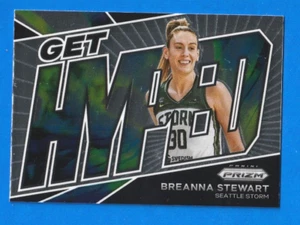 2022 Panini Prizm WNBA BREANNA STEWART GET HYPED INSERT #2 STORM - Picture 1 of 1
