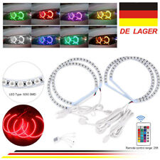 RGB LED Scheinwerfer Standlicht Angel Eye Ring 5050 SMD Für BMW E46 E39 E36 DE