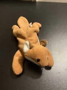 Beanie Baby Sly the Fox. Retired. 1996 PVC Pellets,  5th Generation