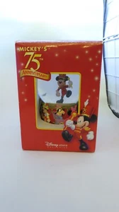 2004 Disney Store Exclusive Mickey's 75th Anniversary Special Edition Snow Globe - Picture 1 of 12