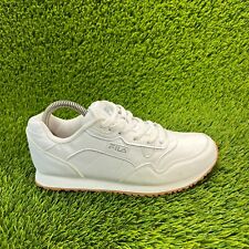 Fila Cress Limited Edition Boys Size 6 White Athletic Shoe Sneakers 3SC60512-164