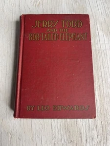 Jerry Todd and the Bob-Tailed Elephant by Leo Grosset & Dunlap 1929 Hardcover - Picture 1 of 19