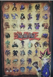 1997 Yu-Gi-Oh! Poster Scorpio Posters Kazuki Takahashi Brand New Old Stock - Picture 1 of 10