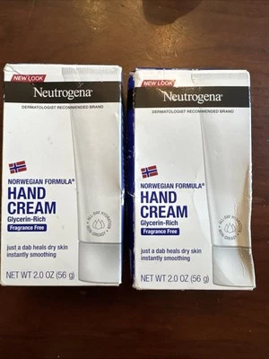 Crema de manos Neutrogena fórmula noruega sin fragancia 2 oz (paquete de 2) Foto 1 de 4