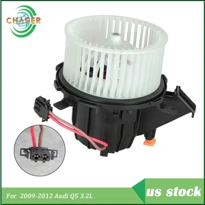 For 2009-2012 Audi Q5 3.2L Front Heater Blower Motor w/Fan Cage 8K1820021B - Picture 1 of 8
