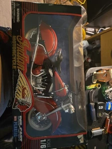 Indian Motorcycle Manuf. - Red - 1:6 Scale - Die Cast Cruiser Indian Chief - NIB - Picture 1 of 2