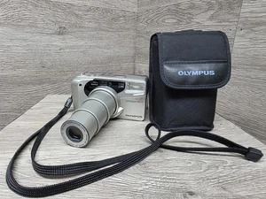 Olympus Superzoom 160G 35mm Point & Shoot Film Camera Vintage Tested Works  - Picture 1 of 13