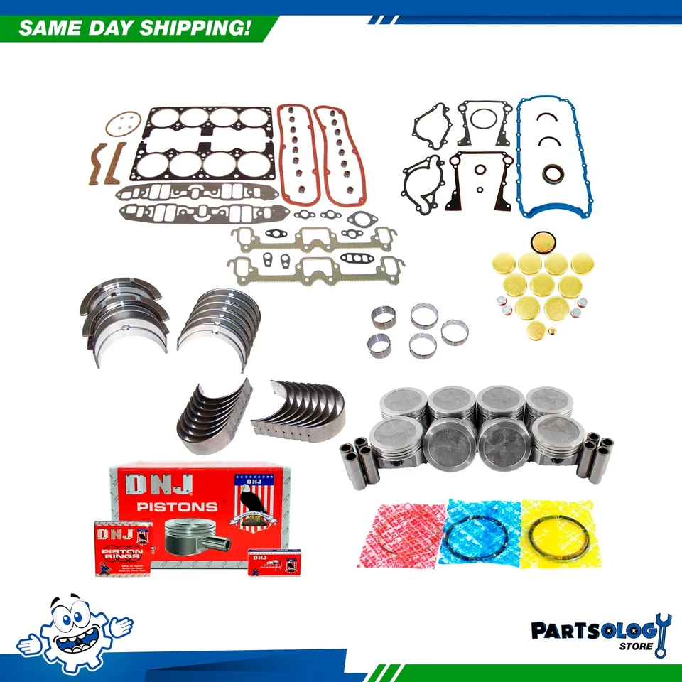 Kit de reconstrucción de motor DNJ EK1154A para Dodge B250 B350 1992 5,9 L V8 OHV 16v Foto 1 de 4
