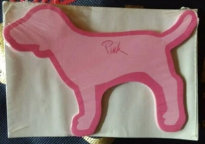 Victoria's Secret PINK Sammlerstück Schreibwaren rosa Hunde Dessous neu RAR "NOS  - Bild 1 von 8