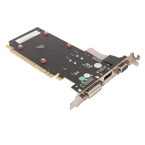 GT730 2GB GDDR3 Graphics Card Single Cooling Fan 64 Bit 0MHz 1000MHz Graph Kit - Picture 1 of 22