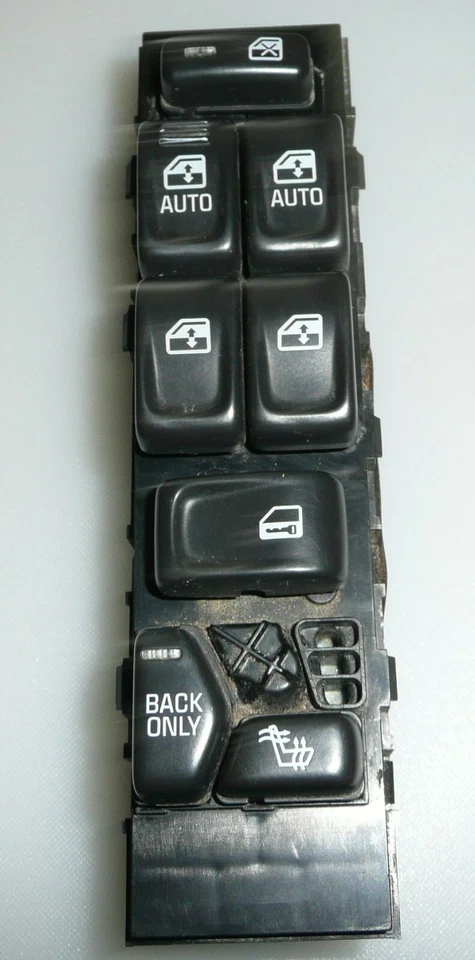02 - 05 Buick Rainer Oldsmobile Bravada Master Power Window Switch PN: 15114283 - Изображение 1 из 4
