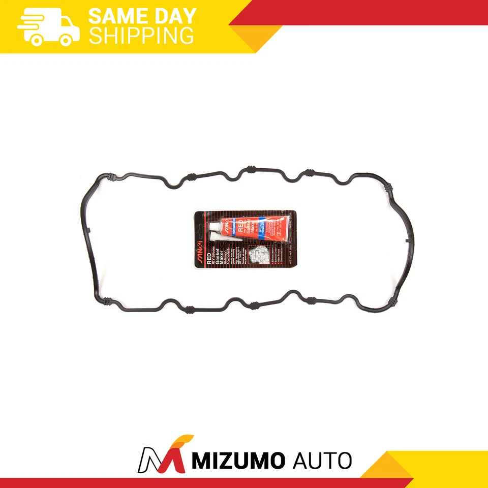 Upper Oil Pan Gasket Fit 95-03 Ford Contour Escort Mercury Cougar Mystique 2.0L - Image 1 of 2