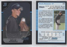 2005 Bowman Chrome First Year Davis Romero #324 Rookie RC